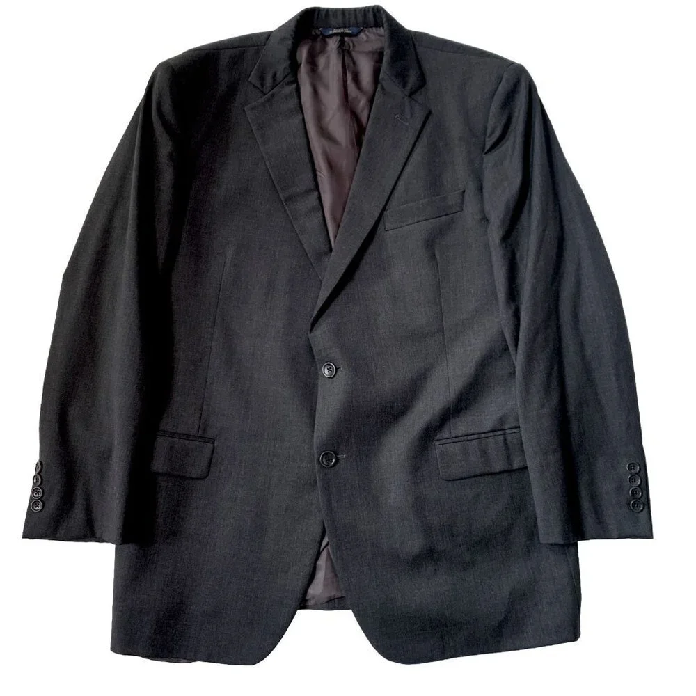 Brooks Brothers Blazer Wool Men’s 46R 1818 Fitzgerald Fit Estrato Trabaldo Togna